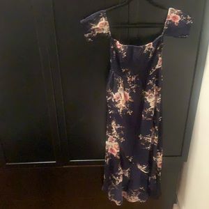 Floral High Low Dress